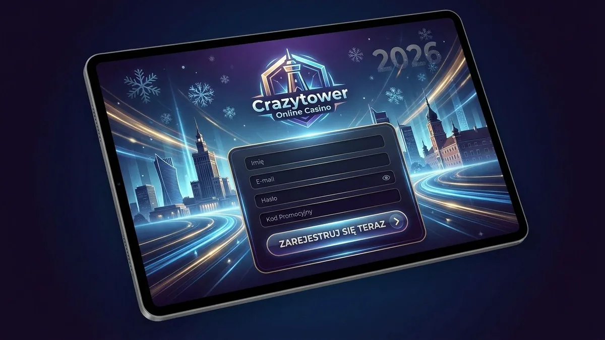 Rejestracja z bonusem w Crazytower